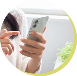 スマートフォン操作 問い合わせフォーム入力 申し込み手続き